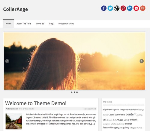 CollerAnge Blog Personal Template