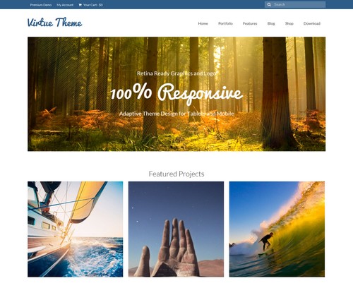 Virtue Free WP Theme